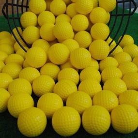 img 3 attached to 🏌️ Dsmile 36 Pack Foam Golf Practice Balls: Lightweight, Soft, and Elastic Training Multifunction Sport Balls for Improved Skills