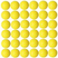 🏌️ dsmile 36 pack foam golf practice balls: lightweight, soft, and elastic training multifunction sport balls for improved skills logo