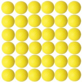 img 4 attached to 🏌️ Dsmile 36 Pack Foam Golf Practice Balls: Lightweight, Soft, and Elastic Training Multifunction Sport Balls for Improved Skills