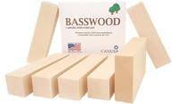 🔪 premium 7-piece basswood carving/whittling kit: perfect for kids or adults, beginner to expert. made in the usa! logo