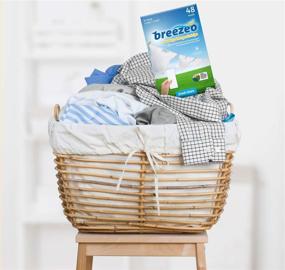 img 1 attached to 🌬️ Breezeo Laundry Detergent Strips - Fresh Linen Scent, 48 Loads, Convenient & Versatile for Home, Dorm, Travel, Camping & Hand-Washing - Easy-to-Use Laundry Detergent Sheets, No Pods, Pacs, Liquids or Powders Required