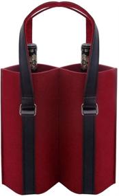 img 4 attached to 🍷 Stylish Shintop Wine Bottle Gift Bags in Red - Perfect for Weddings, Birthdays, and Dinner Party Favors