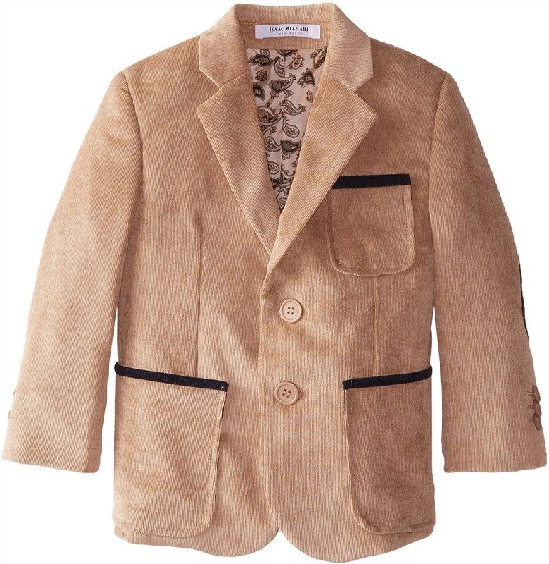 isaac mizrahi little corduroy blazer 로고
