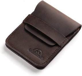 img 4 attached to 👝 Streamline Your Carry with Topstache: The Ultimate Minimalist Leather Pocket Wallet