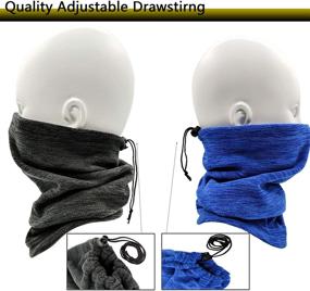 img 2 attached to 🏻 Гардер Balaclava Bandana для детей: непревзойденная защита и стиль для аксессуаров для девочек.