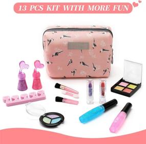img 3 attached to 💄 Housideas Kids Makeup for Girls - High-quality Cosmetics