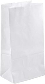 img 1 attached to Lb Recycled White Paper Bag