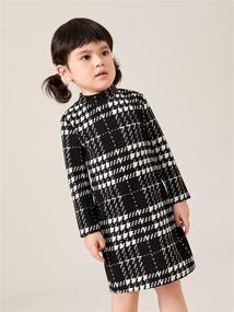 img 2 attached to 👗 SOLY HUX Sleeve Lettuce Bodycon Girls' Dresses: Stylish & Comfortable Clothing for Fashion-forward Kids