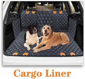 img 1 attached to 🐾 Ultimate Dog Back Seat Protector: Convertible Folding Car Seat Cover & Hammock for Rear Seat Protection of Car, Truck, SUV. Non-Slip, Durable with Safety Rope.