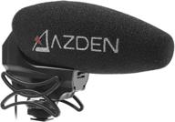 🎙️ versatile azden smx-30: stereo/mono switchable video microphone for superior sound capture logo