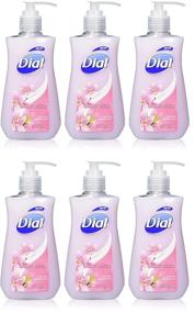 img 1 attached to Dial Cherry Blossom Moisturizing Hand Soap - 6 Pack, 7.5 Ounce