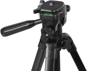 img 3 attached to 📷 Ravelli APTL3 53" Lightweight Aluminum Tripod: Includes Carry Bag and Universal Smartphone Mount for Ultimate Portability and Versatility!
