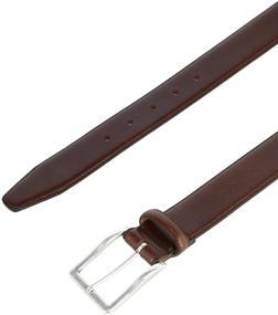 img 2 attached to 👔 CrookhornDaviS Somerset Smooth Calfskin Dress Men's Accessories: Premium Belts for Elevating Your Style