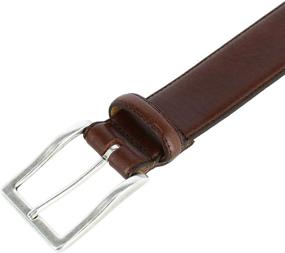 img 1 attached to 👔 CrookhornDaviS Somerset Smooth Calfskin Dress Men's Accessories: Premium Belts for Elevating Your Style