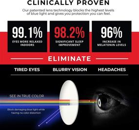 img 3 attached to Near Clear Distortion Clinically Gamer Advantage Vision Care in Reading Glasses