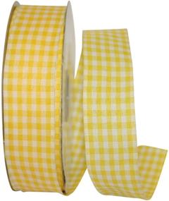 img 1 attached to Reliant Ribbon Gingham Value Yellow