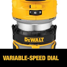 img 2 attached to 🔌 DEWALT 20V Max XR Brushless Cordless Router (Tool Only, DCW600B)