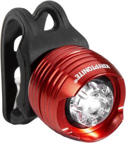 img 3 attached to Enhance Safety with Kryptonite Comet F100/R100 Alum to Be Seen Front & Rear LED Bicycle Light (2 Pack)