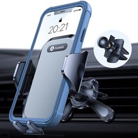 img 4 attached to Andobil Car Vent Phone Mount [Vertical & Deep Vent Friendly] Ultra Stable Vent Phone Holder with 3-Point Feet, Compatible with iPhone 13/12/12 Pro/11/11 Pro Max - Enhancing Searchability