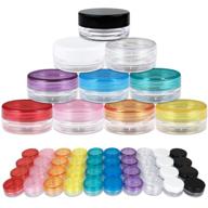beauticom multicolor cosmetic samples container: perfect travel accessories logo