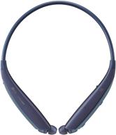 🎧 lg tone ultra se hbs-835s: jbl tuned bluetooth wireless neckband earbuds - blue, 5.7" x 6.7" x 0.7 logo