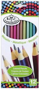img 1 attached to Metallic Color Pencil Set Colors