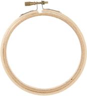 darice wood embroidery hoop 4 inch logo