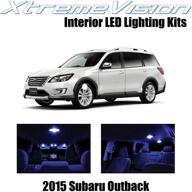 enhanced visibility: 12-piece blue led kit with installation tool for subaru outback 2015+ by xtremevision interiors logo