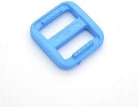 img 2 attached to Colorful Plastic Tri Glide Triglides Buckles