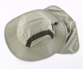 img 2 attached to Stay Stylish and Safe Outdoors with 👒 Home Prefer Safari Protective Hats & Caps for Boys