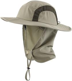 img 3 attached to Stay Stylish and Safe Outdoors with 👒 Home Prefer Safari Protective Hats & Caps for Boys