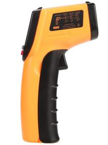 img 1 attached to 🌡️ Infrared Thermometer Temperature Gun (Non-Contact) -58℉ to 752℉ (-50℃ to 400℃) - Ideal for Industrial, Kitchen Cooking, Ovens (Battery Not Included)