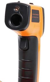 img 3 attached to 🌡️ Infrared Thermometer Temperature Gun (Non-Contact) -58℉ to 752℉ (-50℃ to 400℃) - Ideal for Industrial, Kitchen Cooking, Ovens (Battery Not Included)