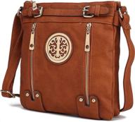 👜 boutique collection: modern lean crossbody shoulder handbags & wallets in brown – ideal shoulder bags for women logo