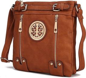 img 4 attached to 👜 Boutique Collection: Modern Lean Crossbody Shoulder Handbags & Wallets in Brown – Ideal Shoulder Bags for Women