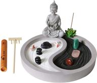 serene desk oasis: mini zen garden kit for relaxation and inspiration logo