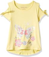 👚 colette lilly sleeve vanilla flamingo girls' clothing: trendy tops, tees & blouses logo