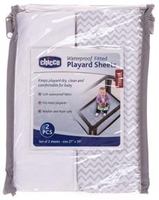 img 1 attached to Chicco Waterproof Playard: The Stylishly Portable Chevron Solution