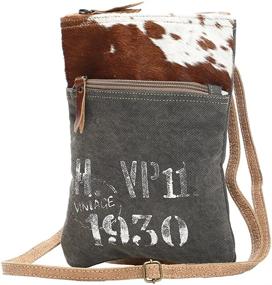 img 1 attached to Myra Bag Cowhide Upcycled Crossbody