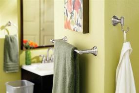 img 1 attached to Moen DN9124BN Ellsworth 24-Inch Single Towel Bar: Stylish Brushed Nickel Bathroom Accessory