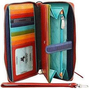 img 3 attached to 👜 Stylish and Versatile: Visconti Spectrum SP40 Women's Handbags & Wallets with Detachable Colored Designs