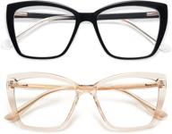 amomoma oversized reading glasses stylish vision care logo