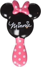 img 1 attached to 🔍 Оптимизированный поиск: Набор для легкого ухода за волосами Disney Baby Minnie - щетка для волос и расческа с широкими зубчиками