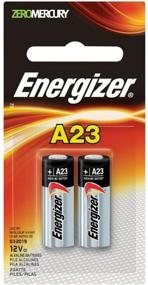 img 1 attached to 🔋 Energizer A23 Zero Mercury Alkaline Batteries - 2 Pack (Set of 3)