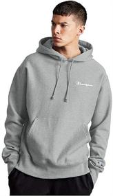 img 2 attached to Champion LIFE Reverse Pullover Hoodie Men's Clothing