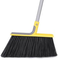 🧹 heavy-duty outdoor floor cleaning broom - 58" commercial sweeper for concrete courtyard, garage, patio, indoor home, and kitchen logo