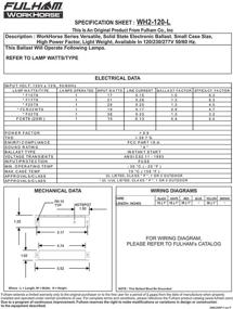 img 3 attached to 💡 Надежное решение освещения для различных применений: Адаптивный балласт Fulham WorkHorse WH2 120 L.