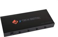🔁 j-tech digital 4k 30hz 4x4 hdmi matrix switch switcher | hdcp 3d & deep color hdmi 1.4 ultra hd control4 driver supported logo