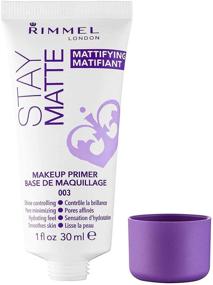 img 3 attached to 🌟 Rimmel Stay Matte Mattifying Primer, 1 oz: The Ultimate All-Day Shine Control Solution
