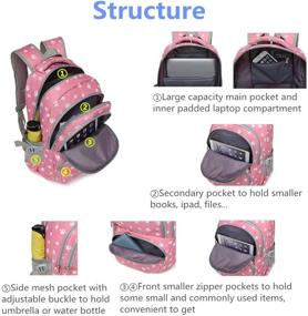img 2 attached to 🎒 Fanci Schoolbag Bookbag: A Primary Backpack for Stylish Students
